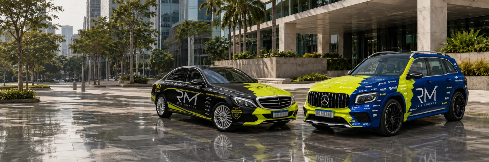 Dois RM Cars da RM Intelligence